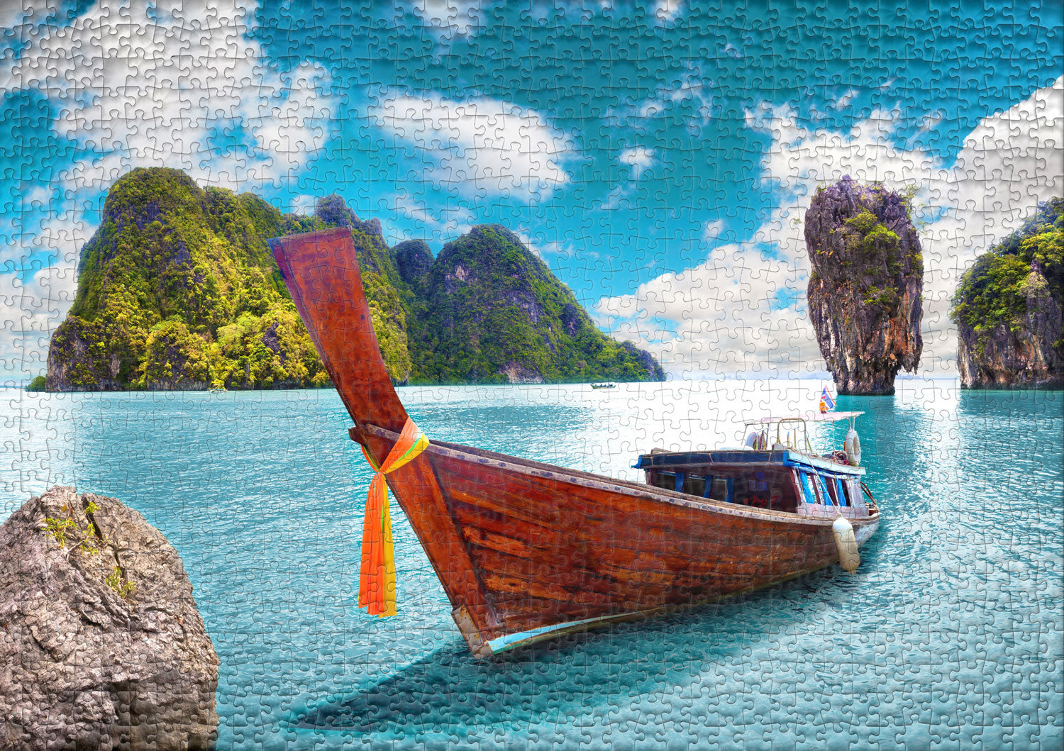 ulmer-puzzleschmiede-puzzle-1000-teile-paradies-in-sicht-strand-thailand image 2