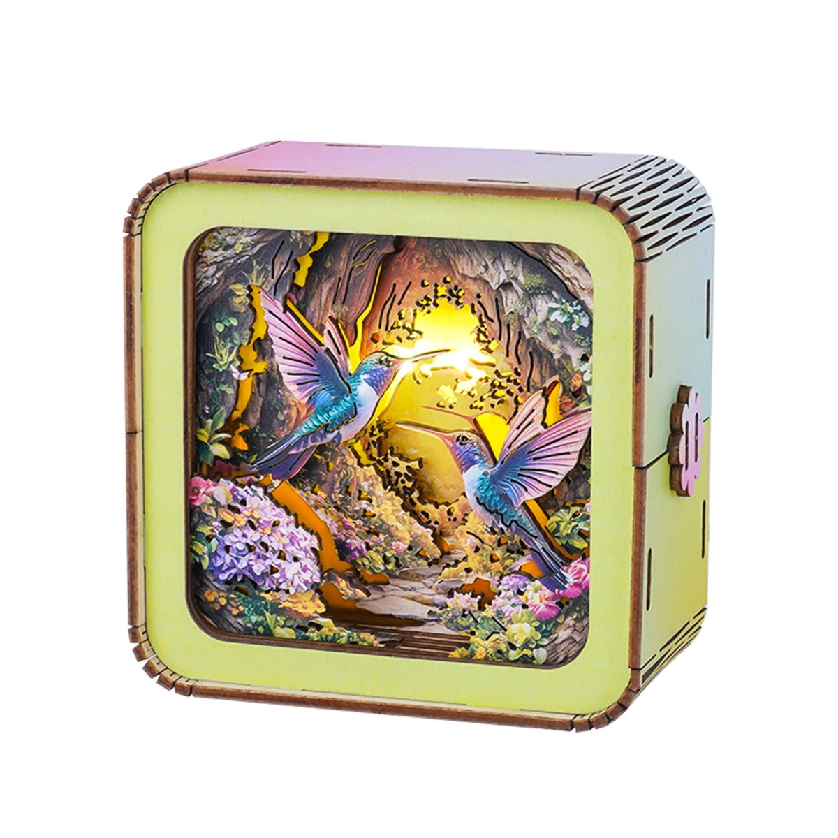 kaayee-night-light-flower-fairy-holz-nachtlicht-3d-puzzle image 1