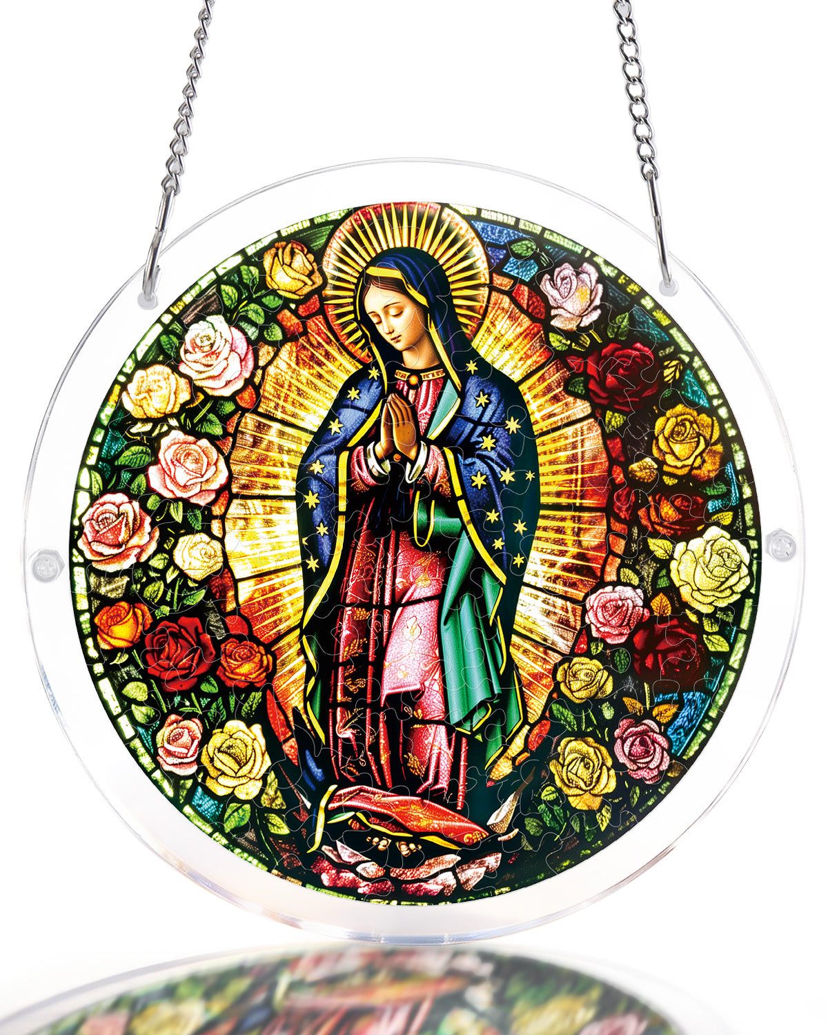 kaayee-light-of-prayer-suncatcher-fensterbild-medium-20-8-cm image 1