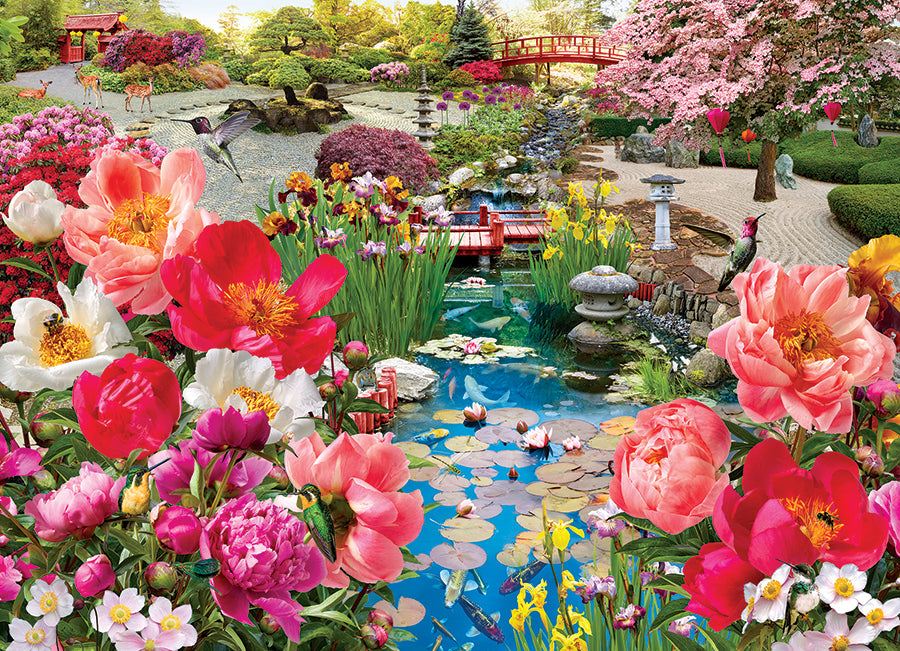 cobble-hill-1000-piece-japanese-garden-puzzle-1000-teile-garten image 2