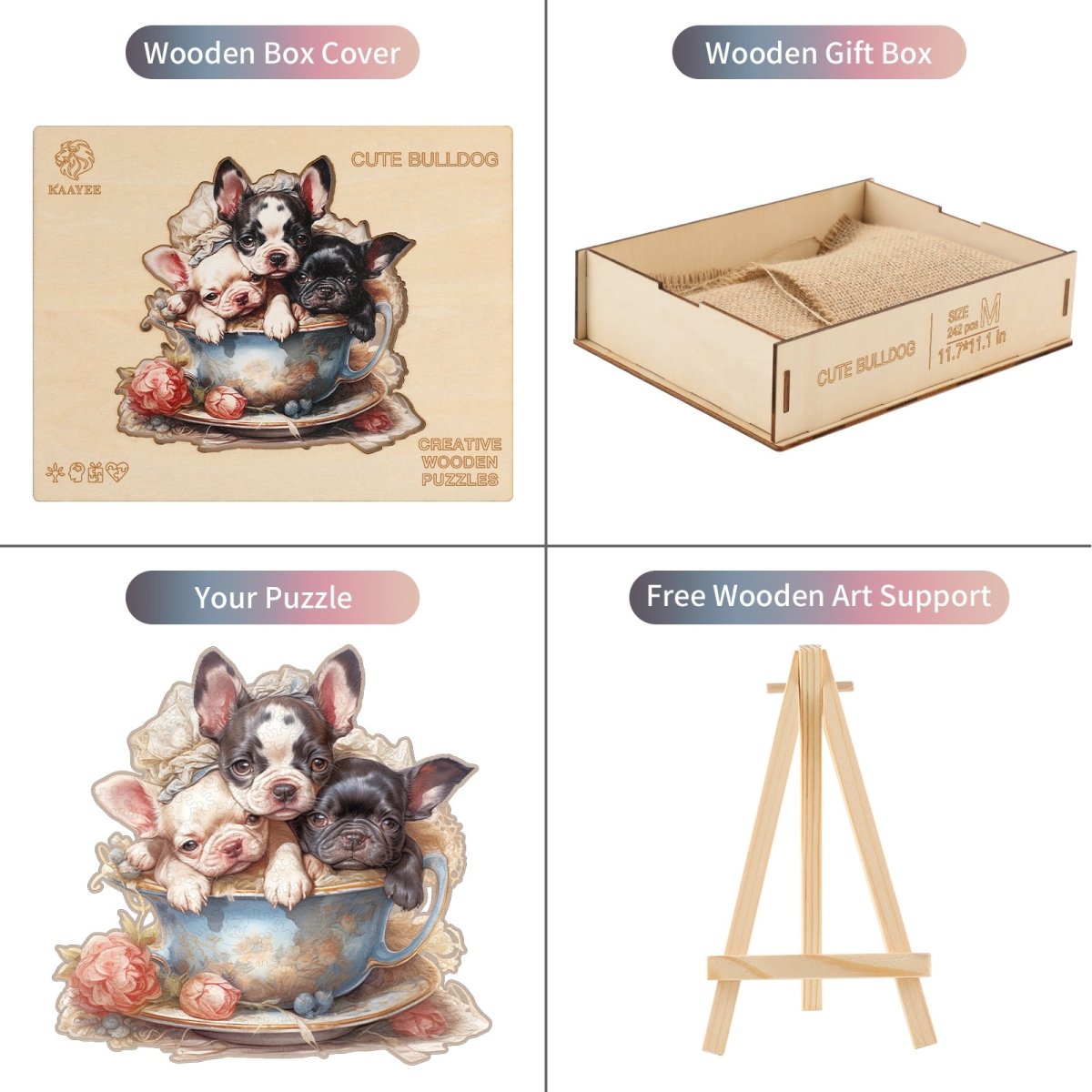 kaayee-wooden-puzzle-holzpuzzle-cute-bulldog-medium image 5