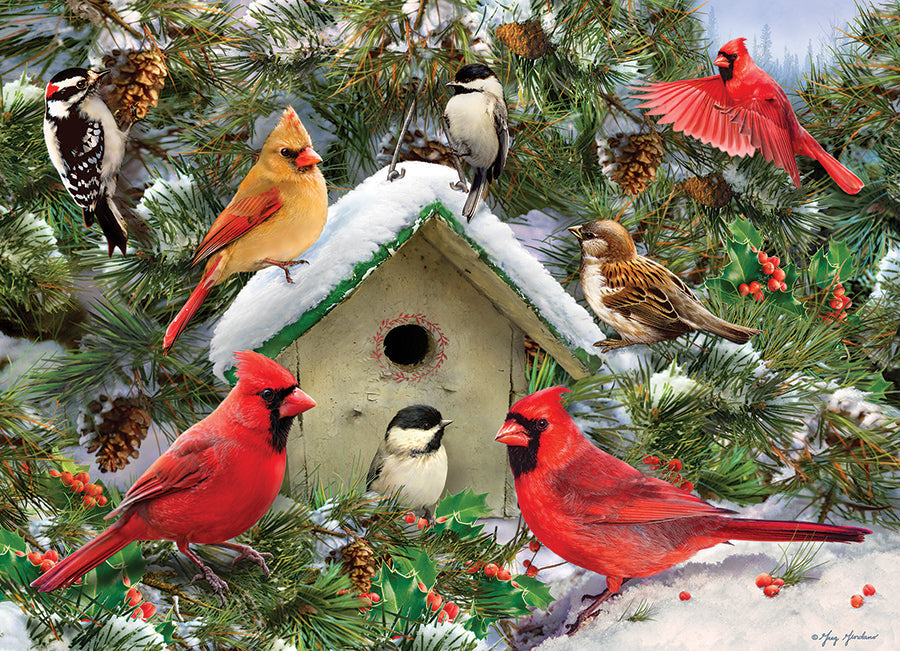 cobble-hill-1000-piece-festive-feast-puzzle-1000-teile-winter-v-gel image 2