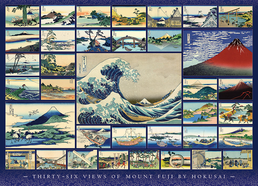 cobble-hill-1000-piece-hokusai-puzzle-1000-teile-japan-kunst image 2