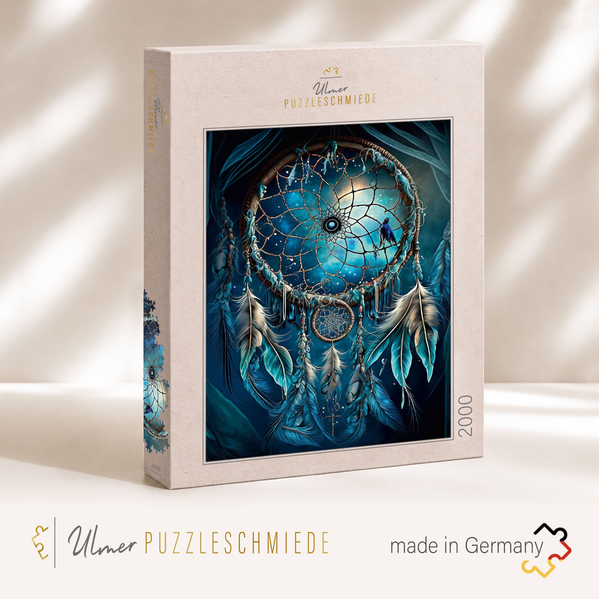 ulmer-puzzleschmiede-indian-dreamcatcher-puzzle-2000-traumf-nger image 4