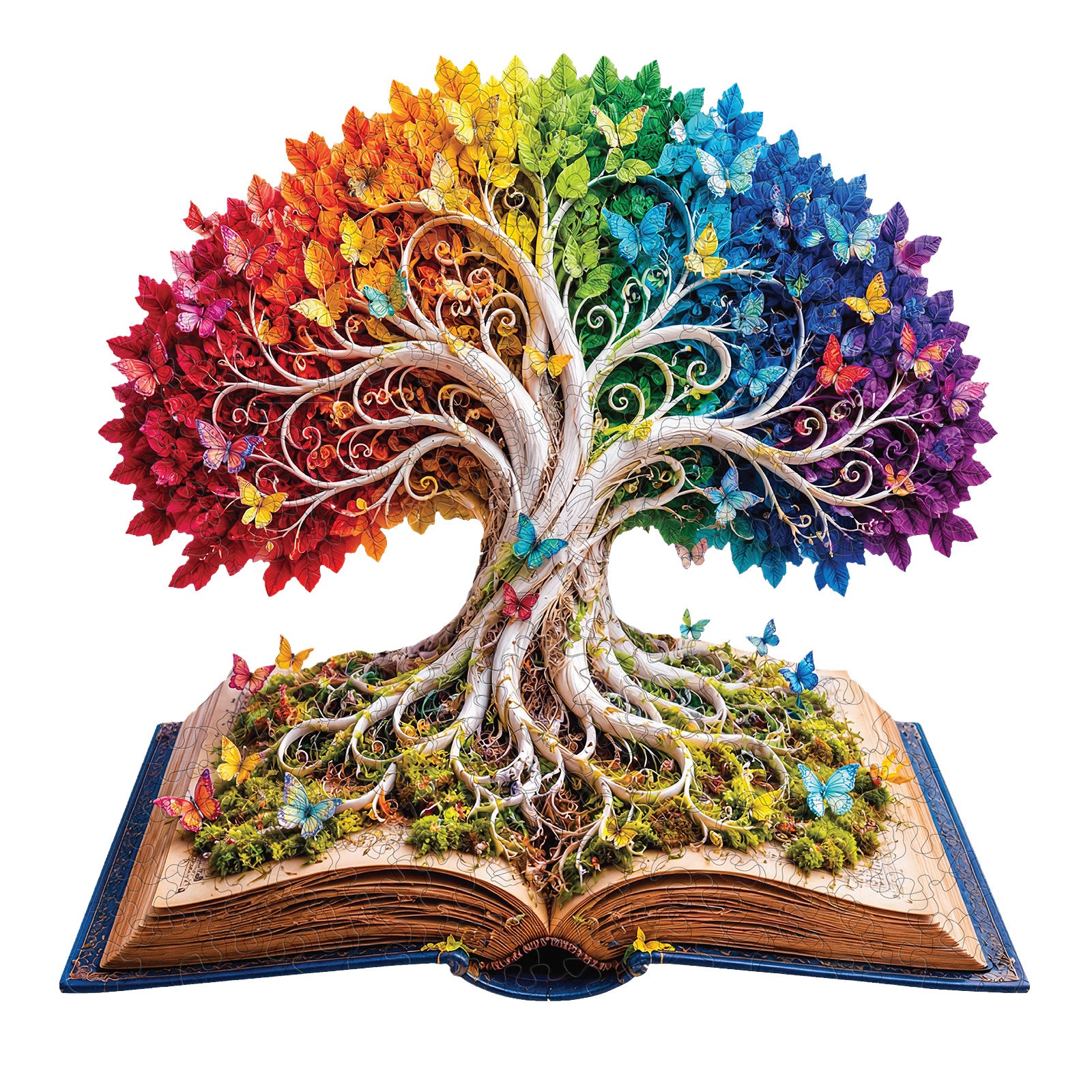 kaayee-rainbow-tree-storybook-holzpuzzle-medium-baum image 1