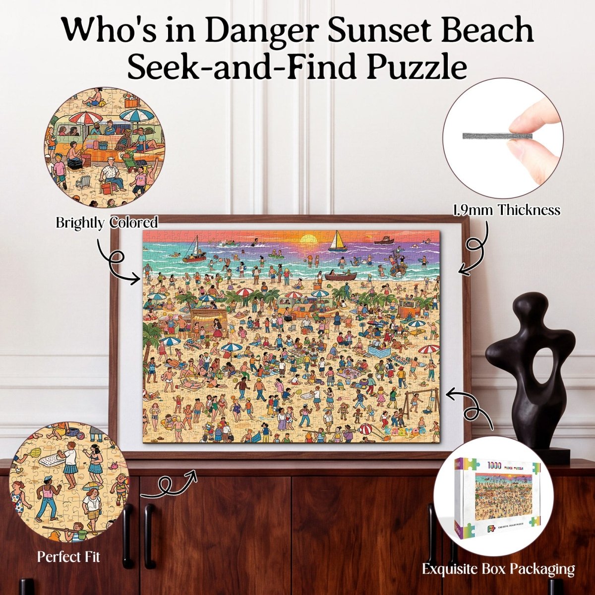 kaayee-cardboard-puzzle-sunset-beach-1000-teile-standard image 4