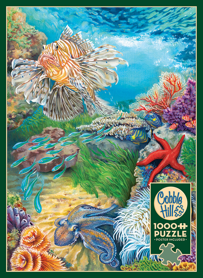cobble-hill-1000-piece-reef-life-puzzle-1000-teile-meer image 4