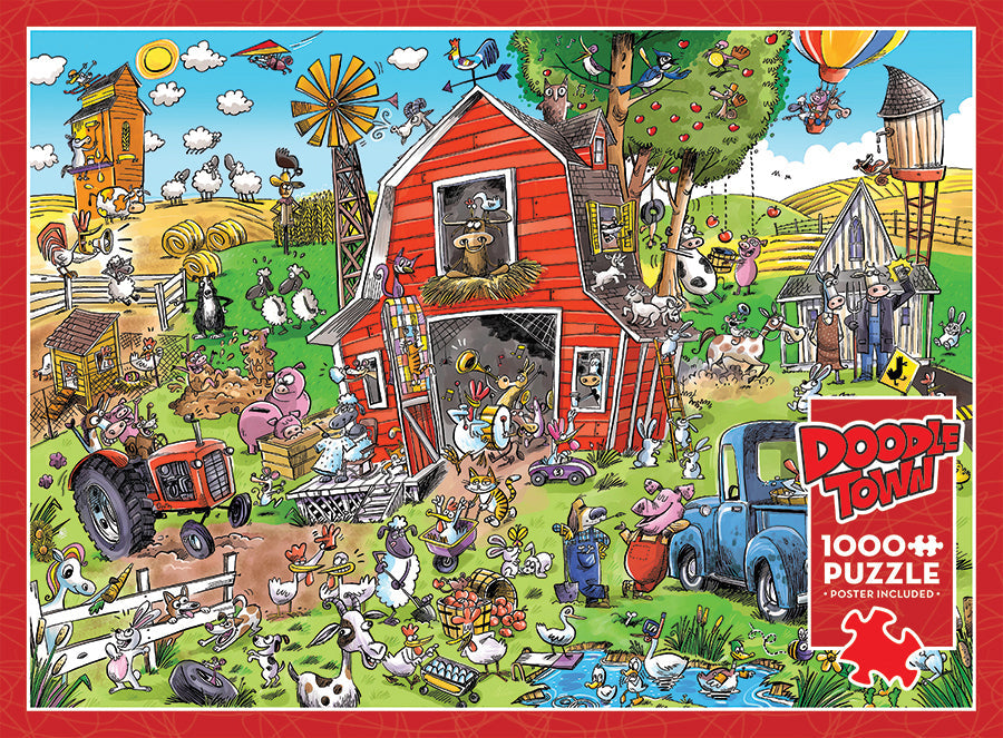 cobble-hill-1000-piece-puzzle-farmyard-folly-1000-teile-bauernhof image 5