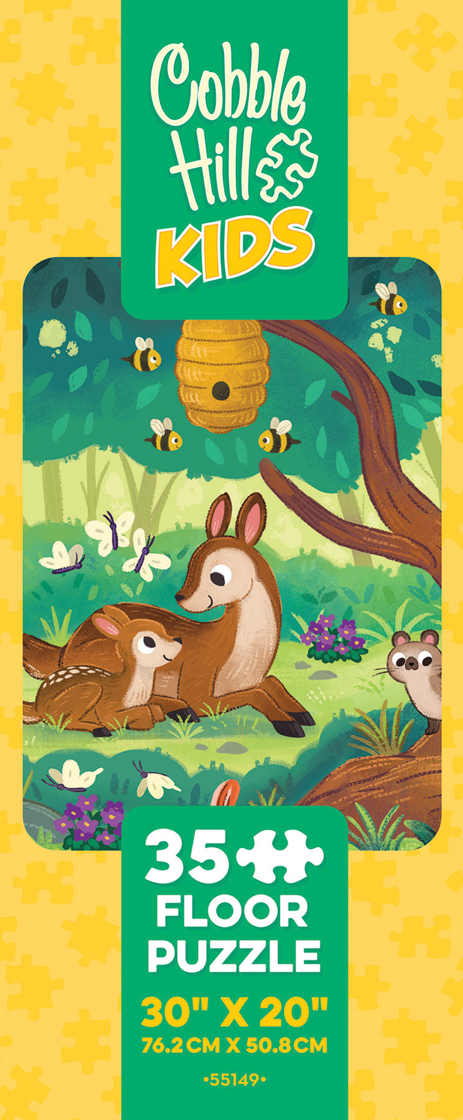 cobble-hill-floor-bear-and-friends-bodenpuzzle-35-teile-wald image 7