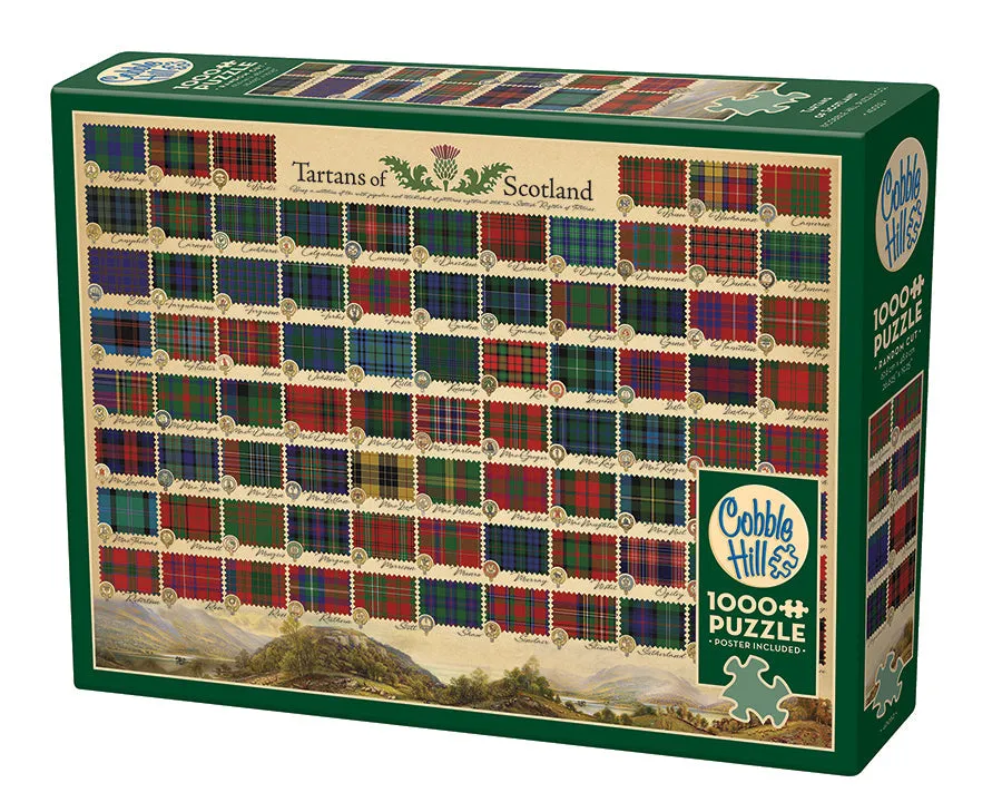 cobble-hill-tartans-of-scotland-puzzle-1000-teile image 1