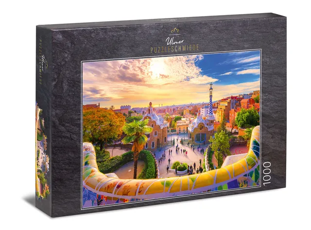 ulmer-puzzleschmiede-park-g-ell-puzzle-1000-teile-barcelona image 1