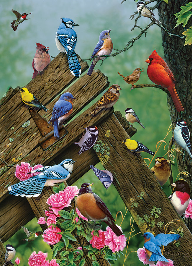 cobble-hill-1000-piece-birds-of-the-forest-puzzle-1000-teile-v-gel image 2
