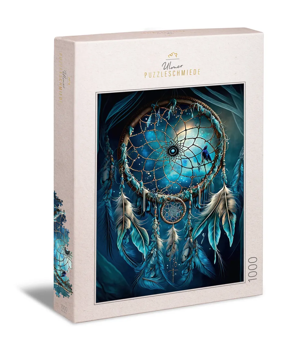 ulmer-puzzleschmiede-puzzle-1000-teile-indian-dreamcatcher-puzzle image 1