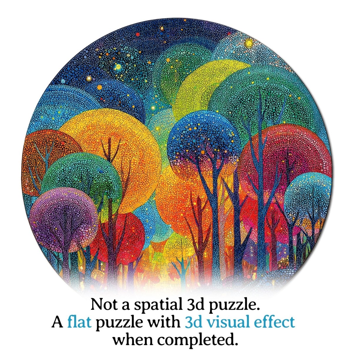 kaayee-cardboard-polka-dot-tree-puzzle-1000-teile-rund image 7