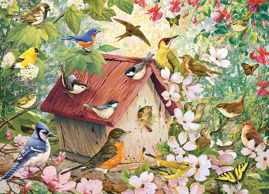 cobble-hill-1000-piece-blooming-spring-puzzle-1000-teile-fr-hling image 2