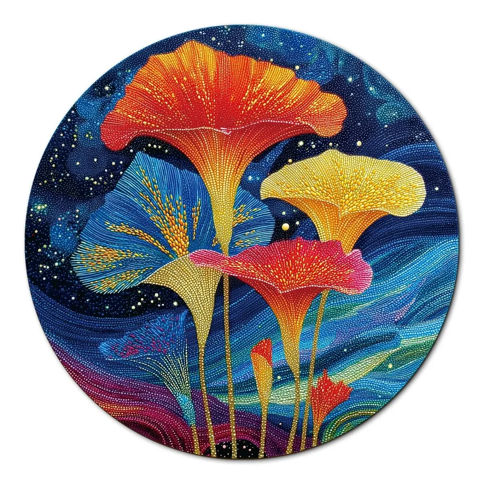 kaayee-cardboard-garden-luminous-bloom-1000-teile-standard image 1