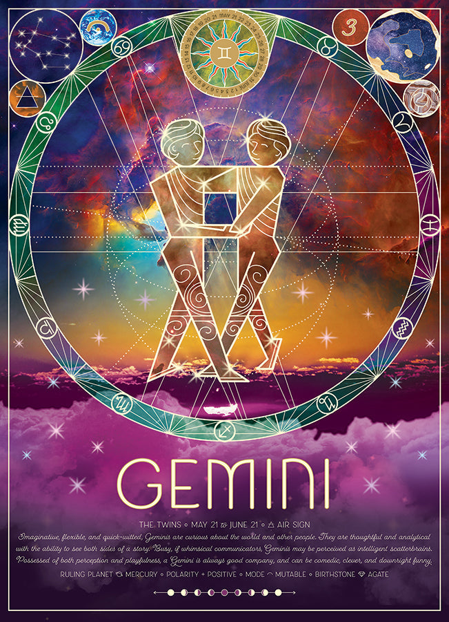 cobble-hill-gemini-puzzle-500-teile-sternzeichen-zwillinge image 2