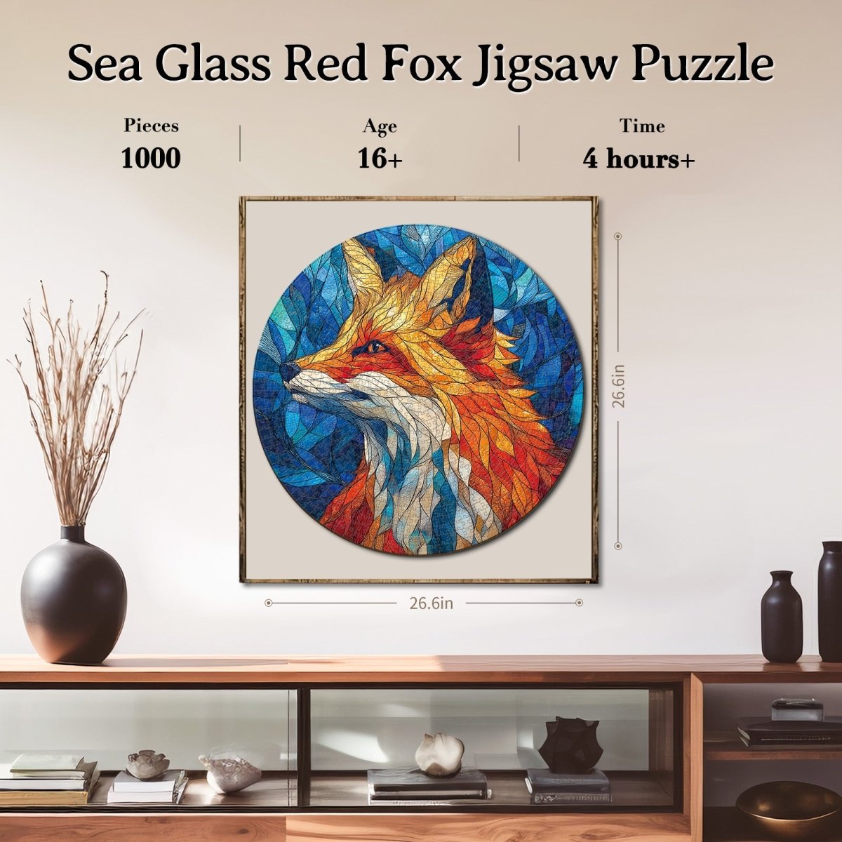 kaayee-cardboard-puzzle-fuchs-1000-teile-rund image 6