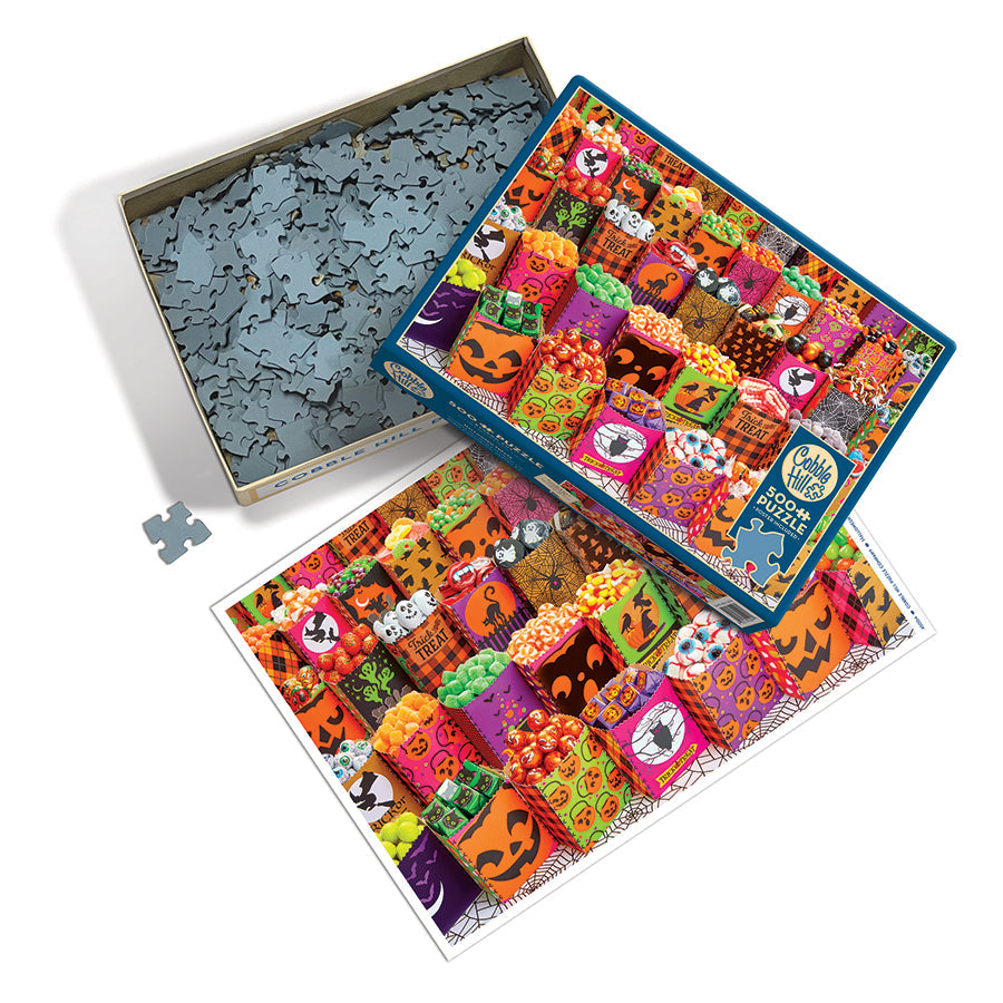 cobble-hill-halloween-treats-puzzle-500-teile-halloween image 3