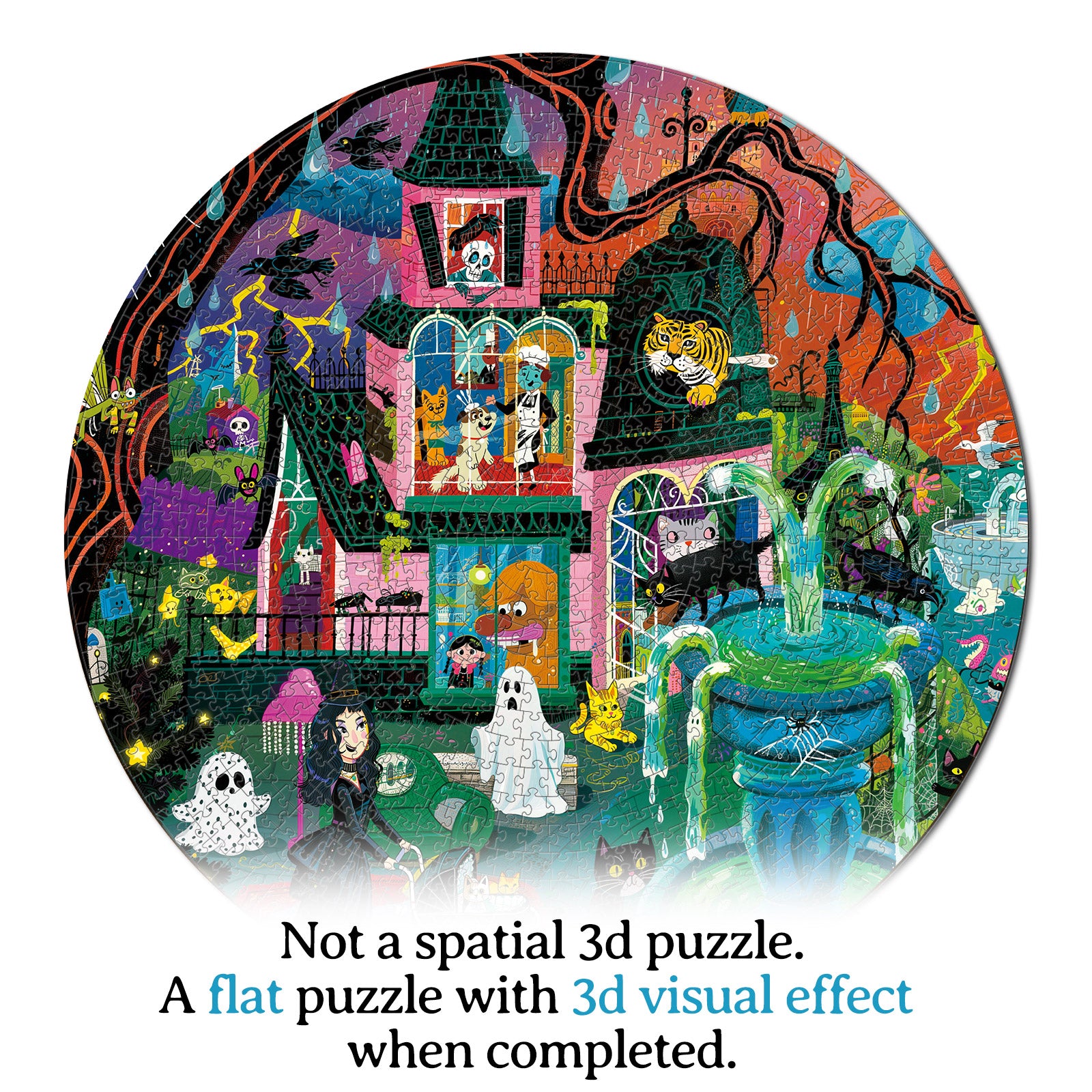 kaayee-cardboard-haunted-manor-puzzle-1000-teile-gothic image 5