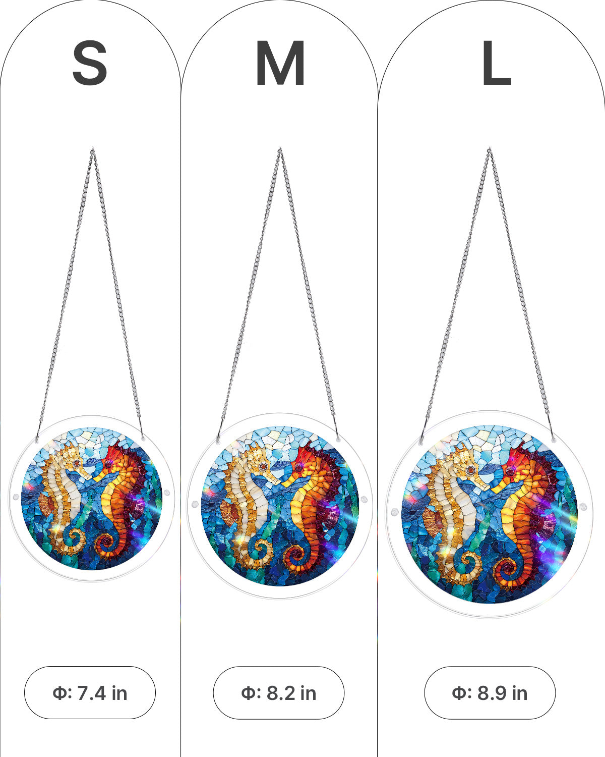 kaayee-suncatcher-puzzle-dreamy-seahorses-fensterbild-acryl image 5
