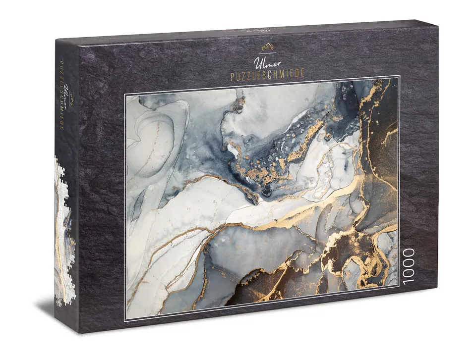 ulmer-puzzleschmiede-puzzle-1000-teile-gold-adern-impossible image 1