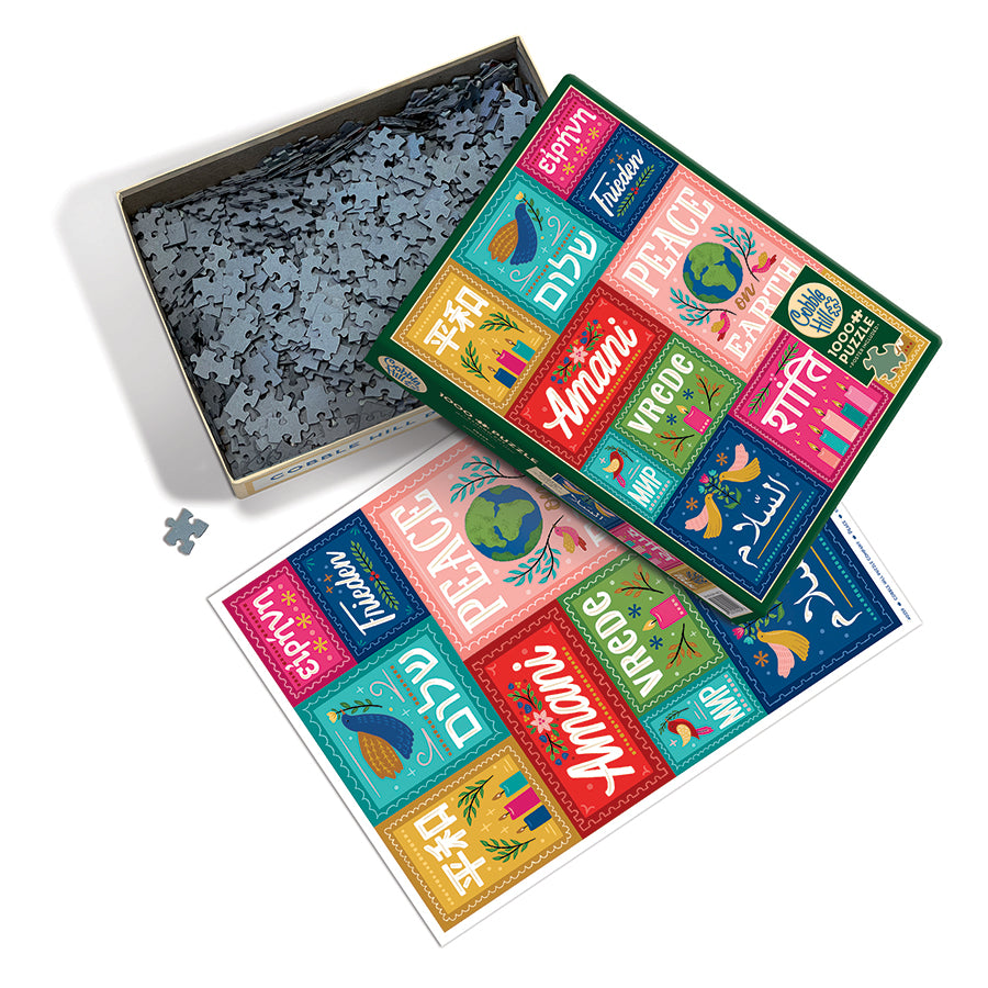 cobble-hill-1000-piece-peace-puzzle-1000-teile-collage image 3