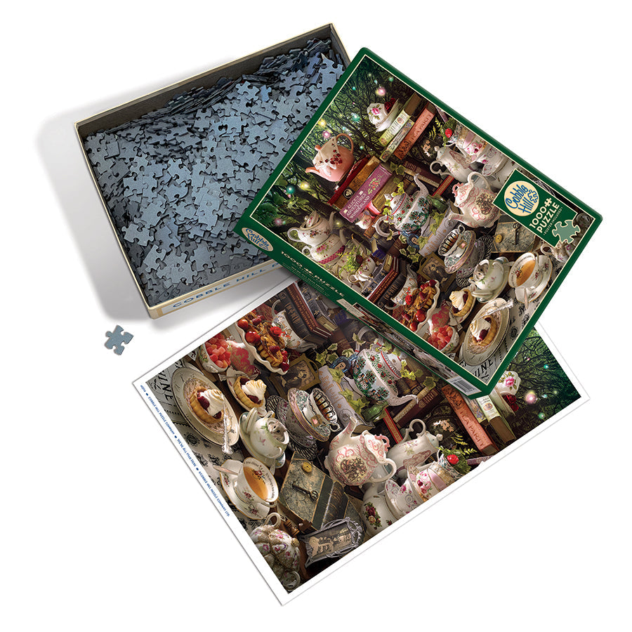 cobble-hill-we-re-all-mad-here-1000-teile-puzzle-alice image 3
