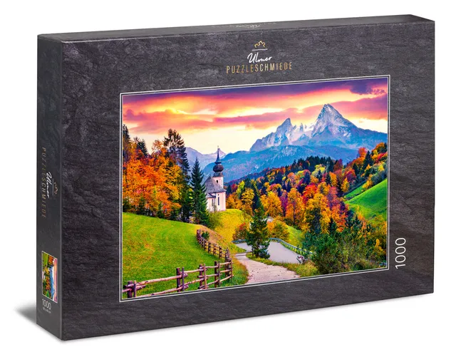 ulmer-puzzleschmiede-pilgerweg-puzzle-1000-teile-bergmotiv image 1