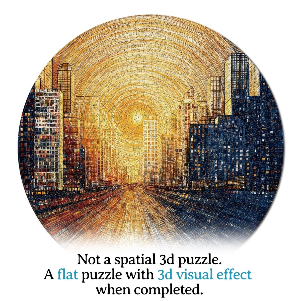 kaayee-cardboard-puzzle-city-of-dawn-1000-teile-standard image 5
