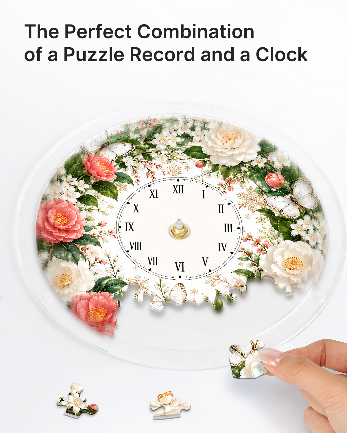 kaayee-rose-dream-puzzleuhr-regular-size-acryl-rosen image 2