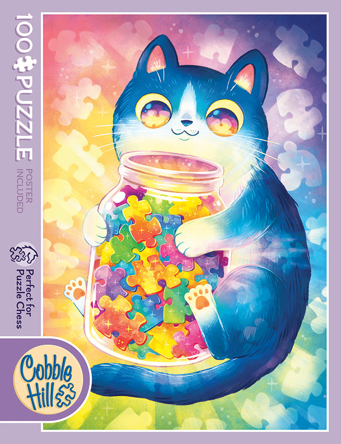 cobble-hill-100-piece-mine-puzzle-100-teile-katze image 4
