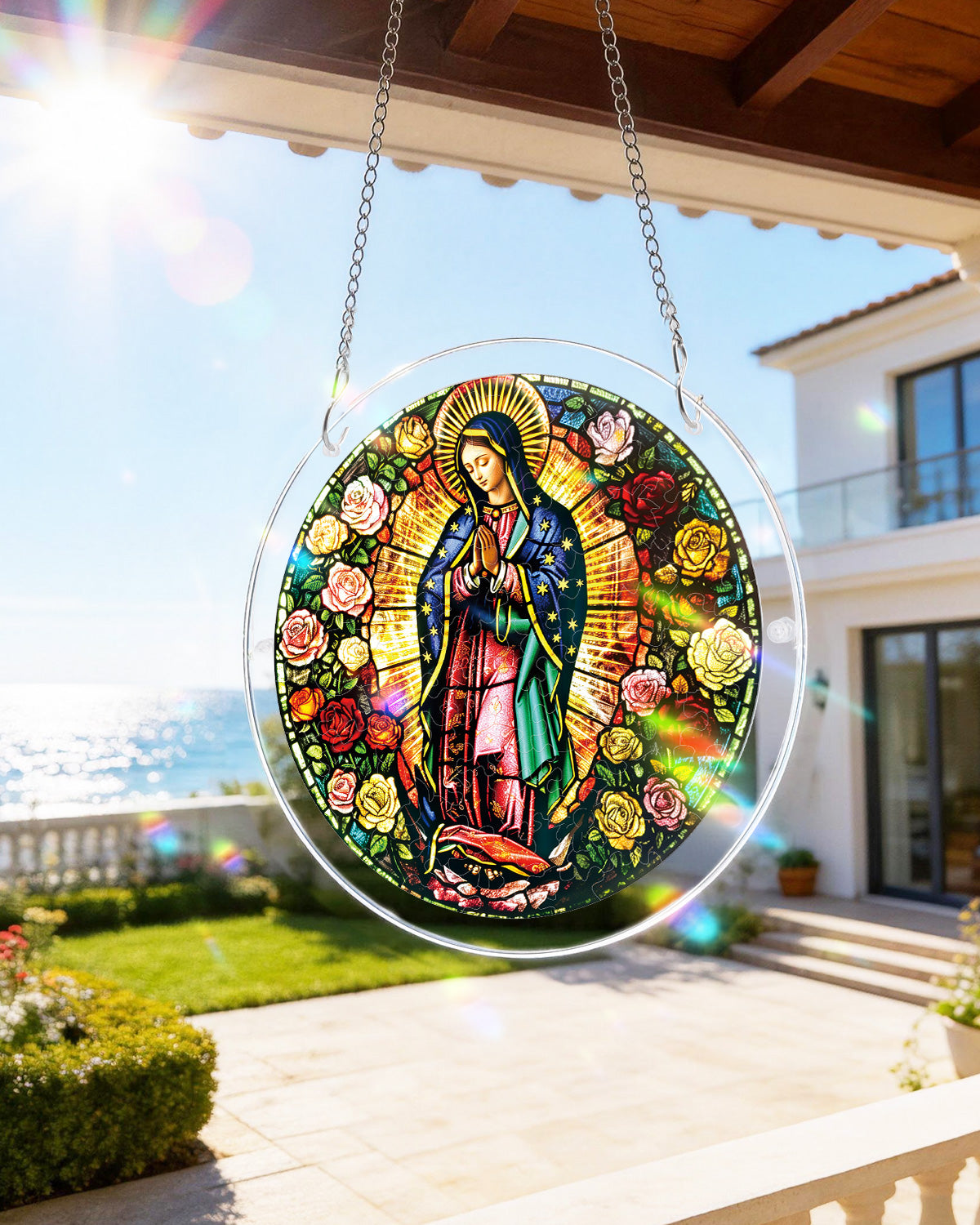 kaayee-light-of-prayer-suncatcher-fensterbild-medium-20-8-cm image 8