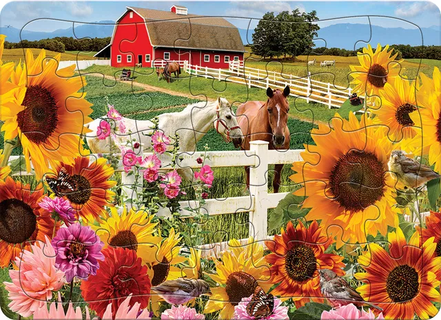 cobble-hill-tray-puzzles-sunshine-farm-puzzle-35-teile-scheune image 1