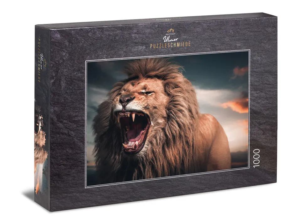 ulmer-puzzleschmiede-puzzle-1000-teile-big-boss-l-we-savanne image 1