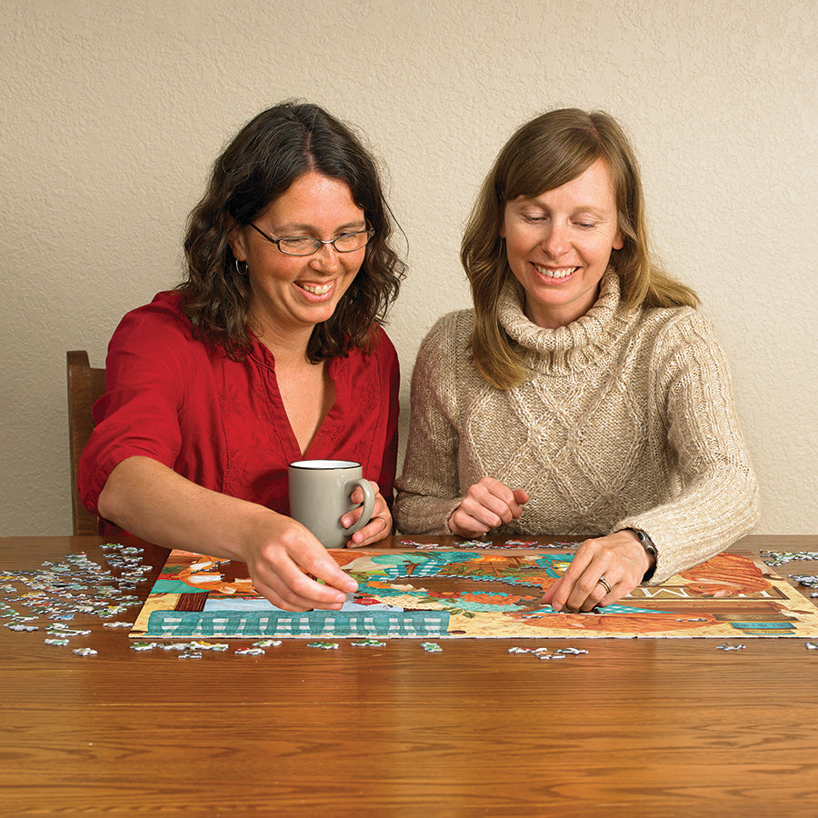 cobble-hill-500-piece-pumpkin-patch-cats-puzzle-500-teile-herbst-katzen image 5