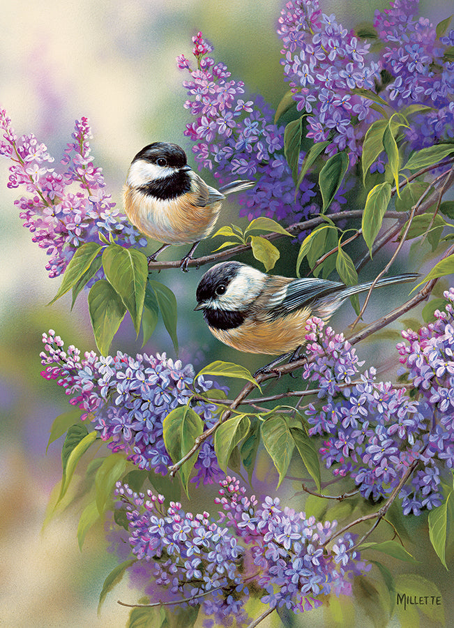cobble-hill-chickadees-and-lilacs-puzzle-1000-teile-v-gel image 3