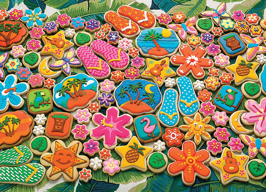 cobble-hill-tropical-cookies-puzzle-1000-teile-sommer image 2