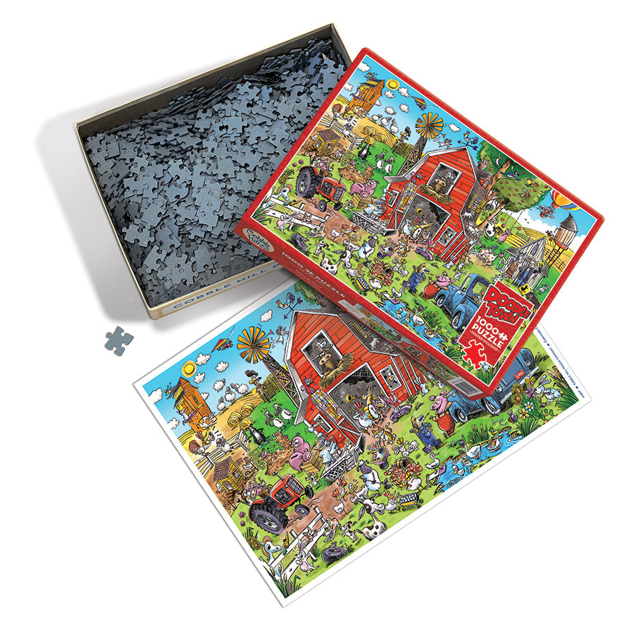 cobble-hill-1000-piece-puzzle-farmyard-folly-1000-teile-bauernhof image 3