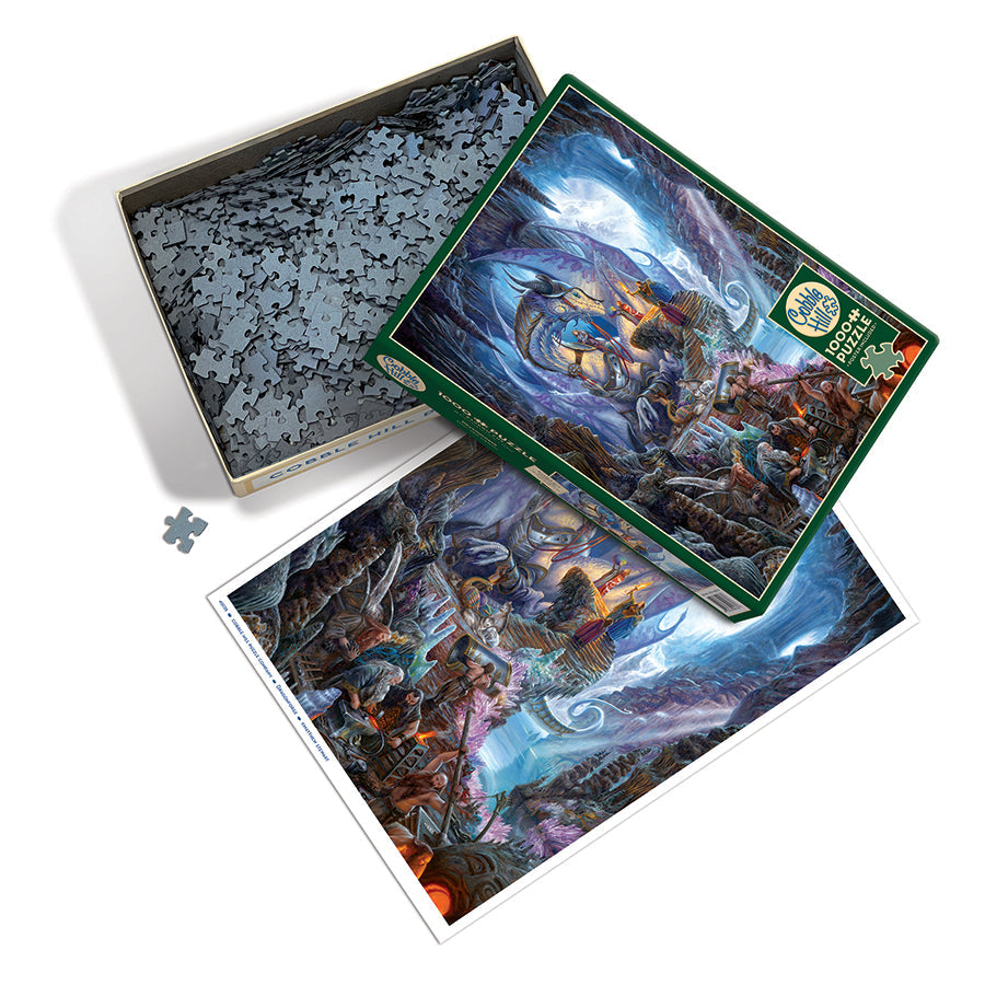 cobble-hill-1000-piece-puzzle-dragonforge-1000-teile-fantasy image 3