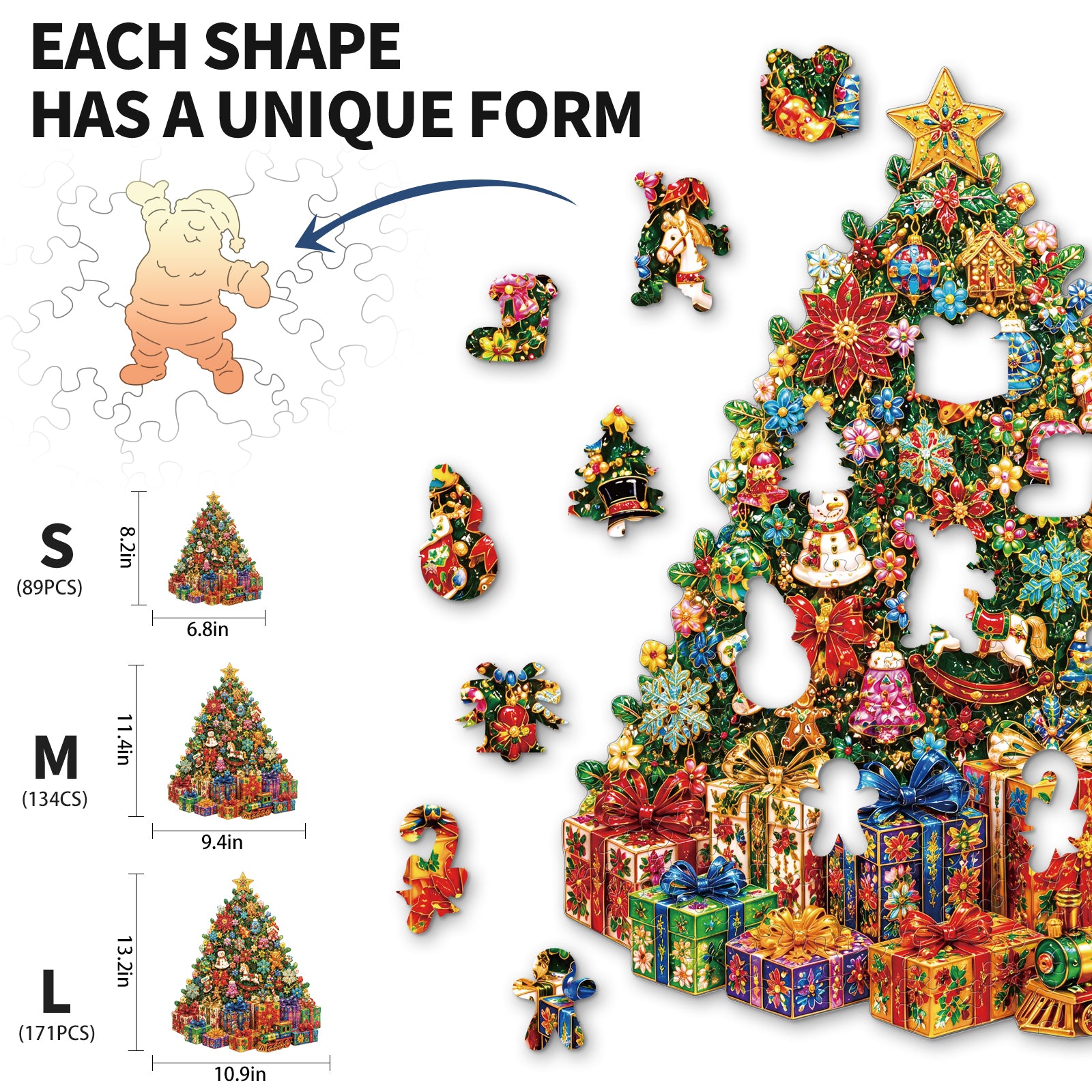kaayee-wooden-puzzle-christmas-wonderland-holzpuzzle-m-baum image 3