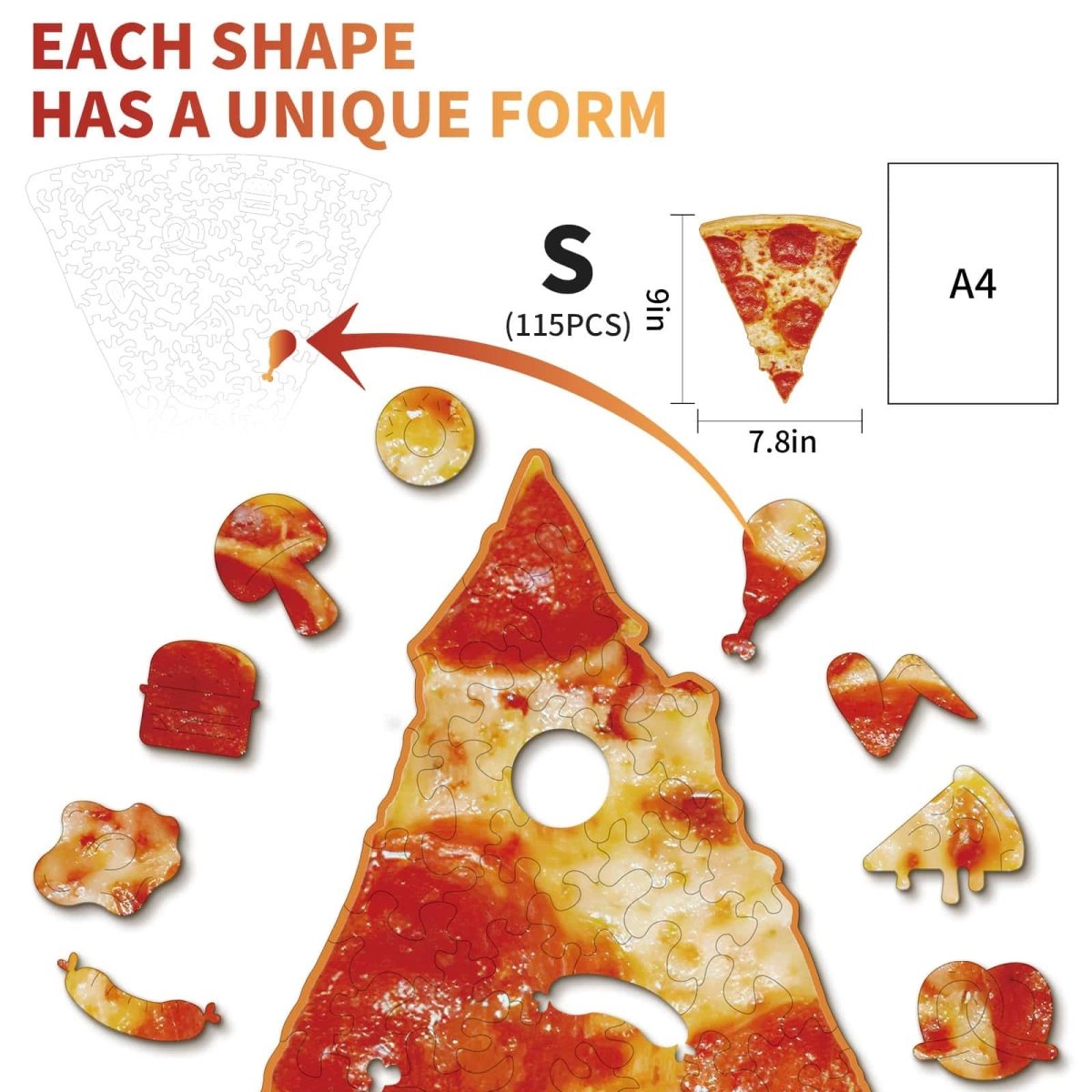kaayee-wooden-puzzle-pizza-holzpuzzle-small-110-teile image 3