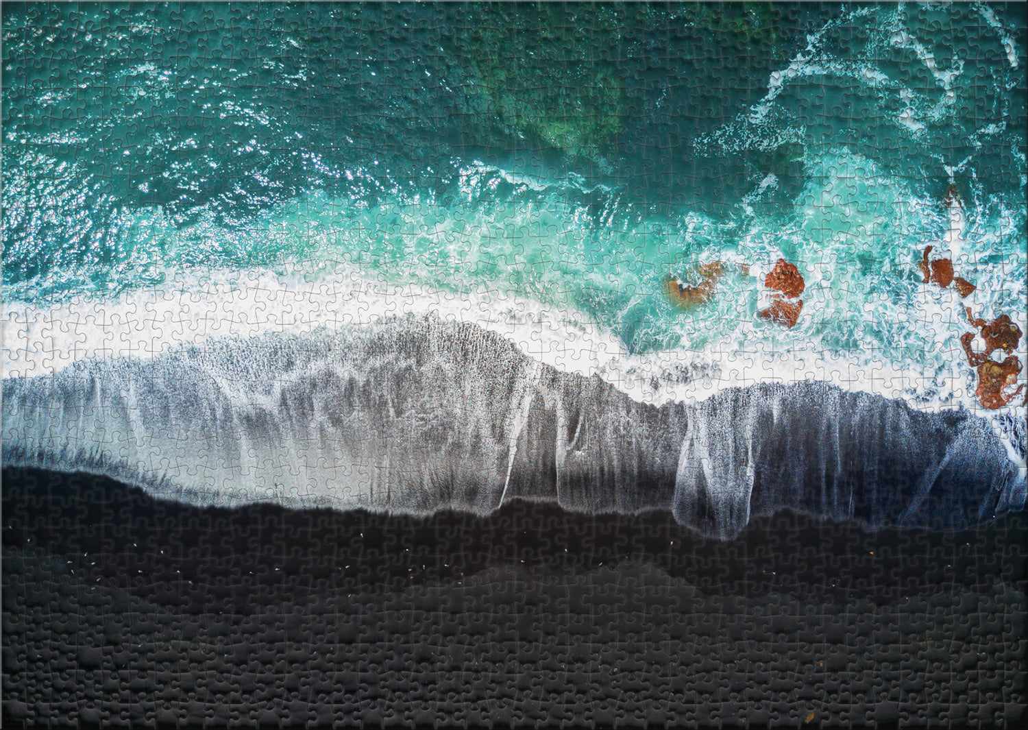 ulmer-puzzleschmiede-schwarze-brandung-puzzle-1000-meer image 2
