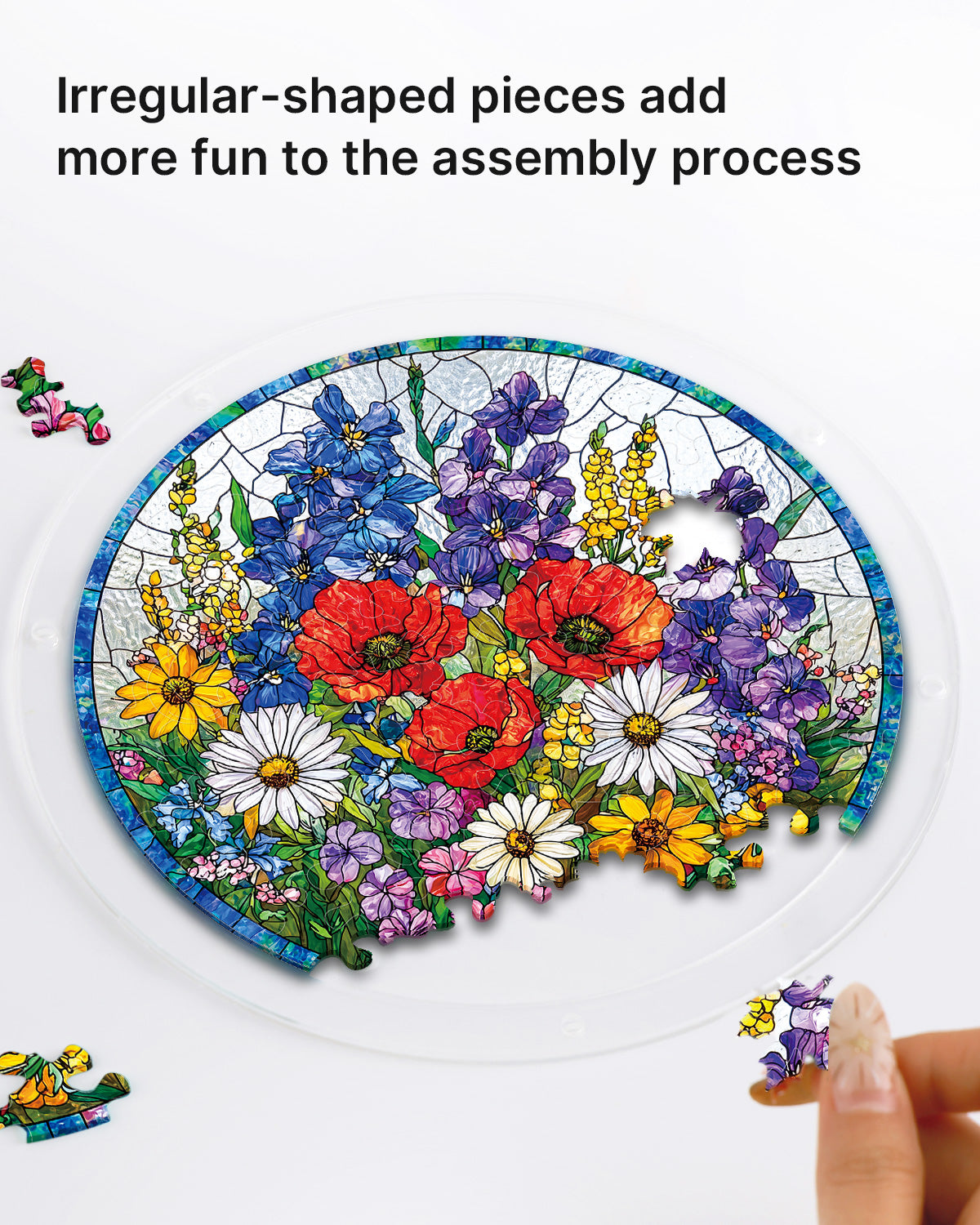 kaayee-suncatcher-puzzle-wildflower-meadow-fensterbild-acryl-small image 2