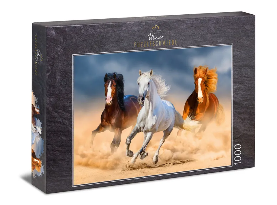 ulmer-puzzleschmiede-puzzle-1000-teile-w-stenk-niginnen-pferde-araber image 1