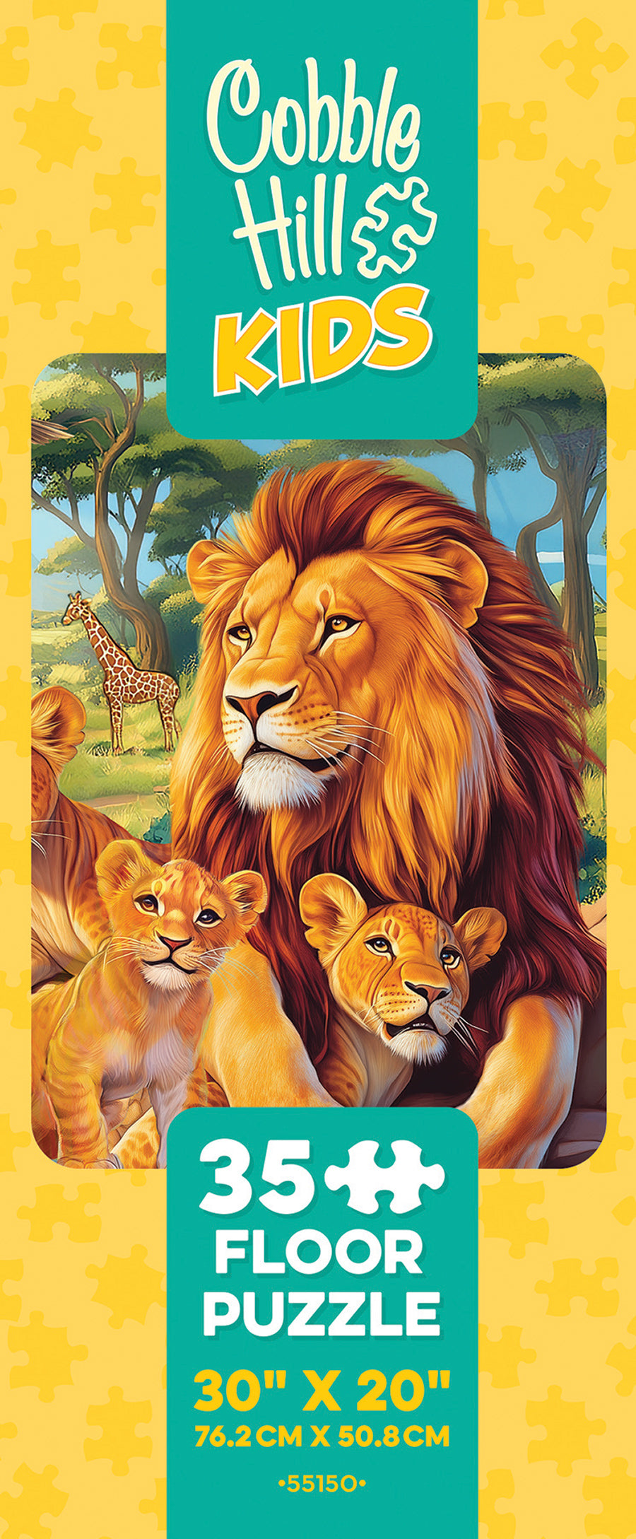 cobble-hill-floor-puzzles-african-plains-bodenpuzzle-35-teile-tiere image 4