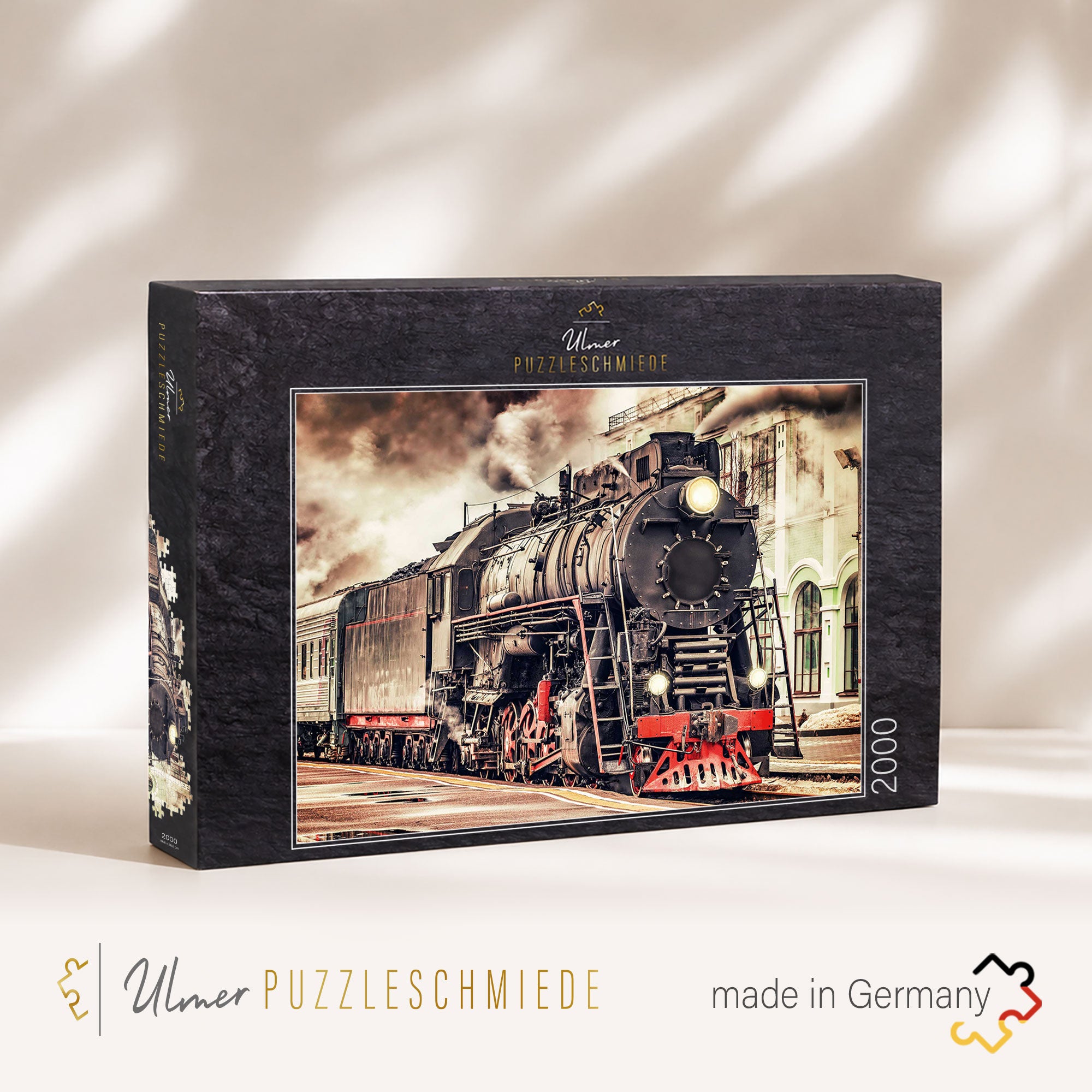 ulmer-puzzleschmiede-railroad-puzzle-2000-teile-dampflok image 2