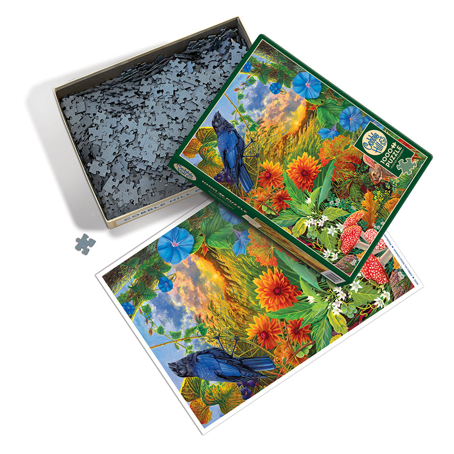 cobble-hill-woodland-gathering-1000-teile-puzzle-waldtiere image 3