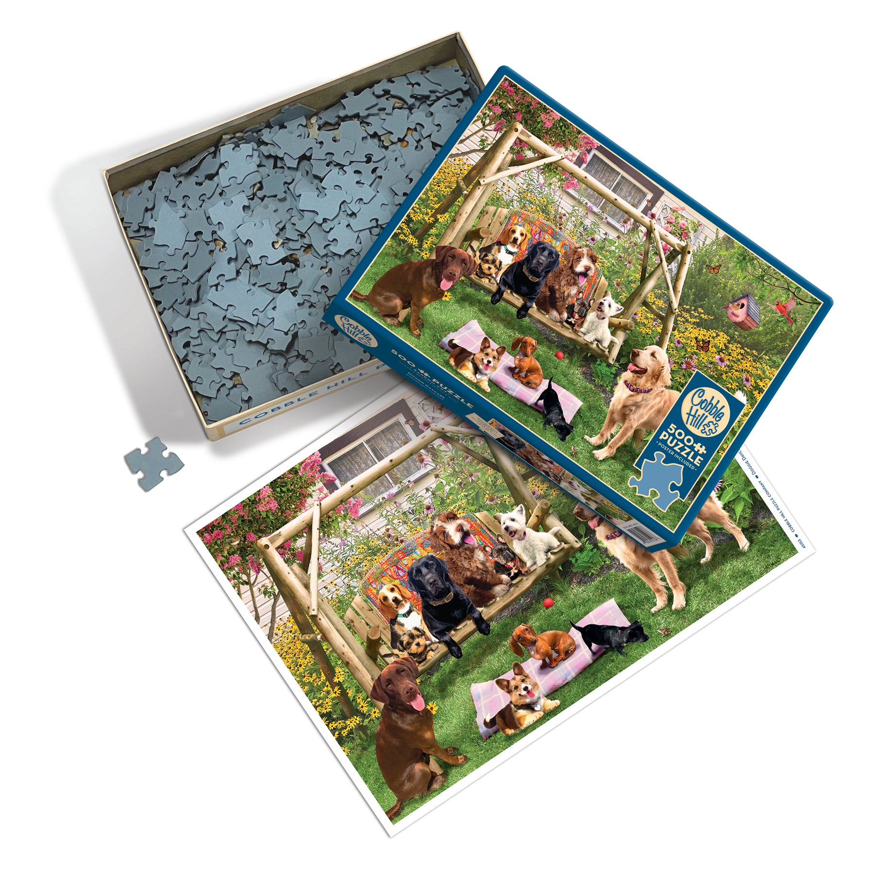 cobble-hill-doggie-daycare-puzzle-500-teile-hunde image 3