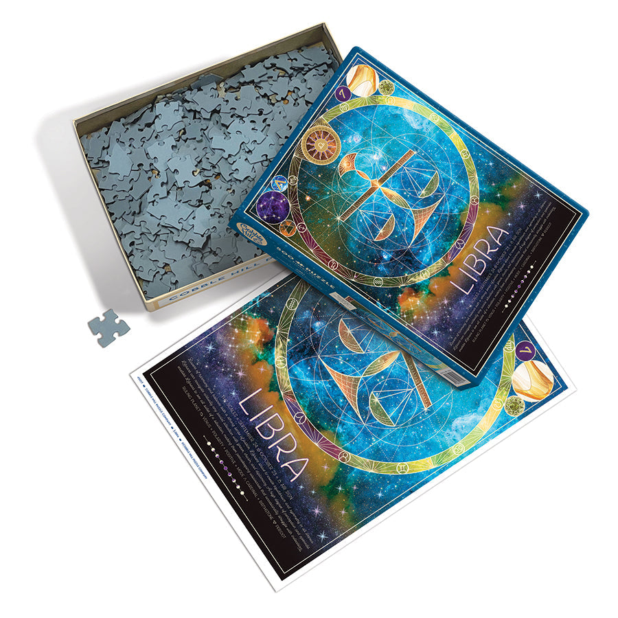 cobble-hill-500-piece-libra-puzzle-500-teile-sternzeichen-waage image 3